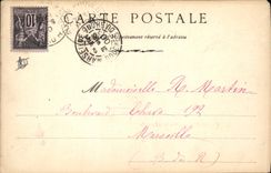 CPA Aix en Provence Fontaine monumentale de la Rotonde 