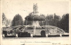 CPA Aix en Provence Fontaine Monumentale 