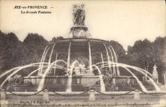 CPA Aix en Provence La Grande Fontaine 