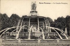 CPA Aix en Provence La Grande Fontaine 
