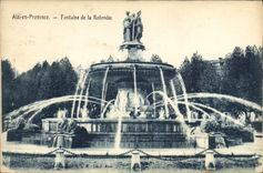 CPA Aix en Provence Fontaine de la Rotonde 