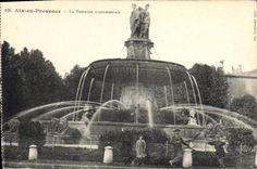 CPA Aix en Provence La Fontaine monumentale 