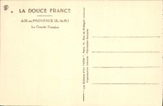 CPA Aix en Provence La Grande Fontaine 