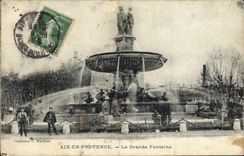 CPA Aix en Provence La Grande Fontaine 