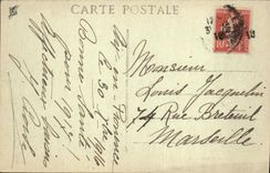 CPA Aix en Provence Fontaine de la Rotonde 