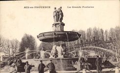CPA Aix en Provence La Grande Fontaine 