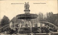 CPA Aix en Provence La Grande Fontaine 