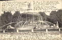 CPA Aix en Provence La Fontaine monumentale 