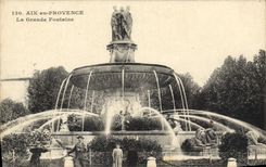 CPA Aix en Provence La Grande Fontaine 