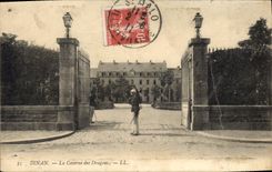 CPA Dinan La Caserne des Dragons Militaria