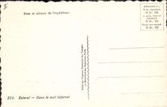 CPA Esterel Dans le mal Infernet 