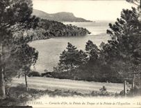 CPA L'Esterel Corniche d'Or la Point du Trayas et la Pointe de l'Esquillon 
