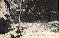 CPA Cote d'Azur Massif de L'Esterel Grotte de la Sainte Baume 