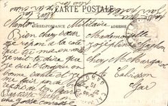 CPA L'Esterel Massif du Marsaou Tours de Rochers 