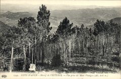 CPA Cote d'Azur Massif de l'Esterel Vue prise du Mont Vinaigre  