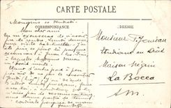 CPA L'Esterel Obelisque du Mal Infernet et Roc de l'Eveque 