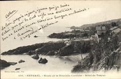 CPA Esterel Route de la Nouvelle Corniche Hotel du Trayas 