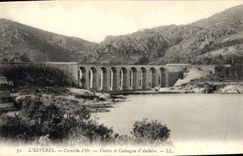 CPA L'Esterel Corniche d'Or Viaduc et Calanque d'Antheor 