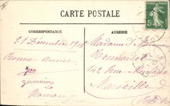 CPA L'Esterel Obelisque du Mal Infernet et Roc de l'Eveque 