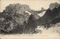 CPA Cote d'Azur Massif de L'Esterel Chemin de la Sainte Baume 