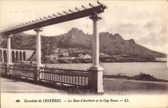 CPA Corniche de l'Esterel La Bae d'Antheor et le Cap Roux 