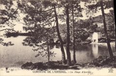 CPA Corniche de l'Esterel La Plage d'Aurelle 