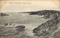 CPA Pointe de L'Esterel Plage d'Antheor 