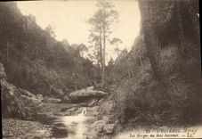 CPA L'Esterel Agay Les Gorges du Mal Infernet 