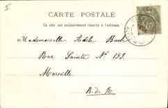 CPA Esterel Ste Baume Interieur de la Grotte 