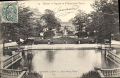 CPA Dijon Square et Promenade Darcy 