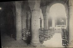 CPA Dijon Crypte de la Cathedrale Saint Benigne 