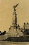 CPA Dijon Monument Carnot (carte toilée)