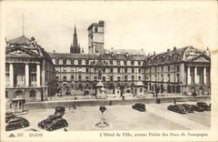 CPA Dijon L'Hotel de Ville ancien Palais des Dues de Bourgogne 