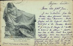 CPA Le Reveil de Napoleon Parc de Fixin pres Dijon 