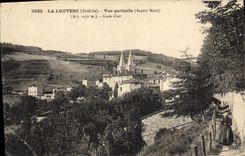 CPA La Louvesc Ardeche Vue partielle Aspect Nord Cure d'air 