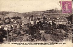 CPA La Louvesc Ardeche Vue generale Celebre pelerinage a Saint Regis Station renommee de villegiatur