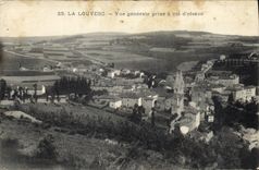CPA La Louvesc Vue generale prise a val d'oiseau 