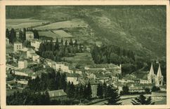 CPA La Louvesc Ardeche Vue generale aerienne 