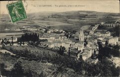 CPA La Louvesc Vue generale prise a val d'oiseau 