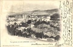 CPA Vue generale de La Louvesc cote Est 