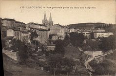 CPA La Louvesc Vue generale prise du Bois des Elegants 