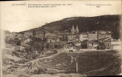 CPA La Louvesc Vue generale Aspect occidental Vue du Mont Besset 
