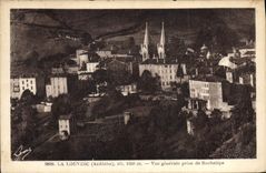 CPA La Louvesc Ardeche Vue generale prise de Rochelipe 