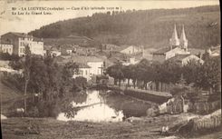 CPA La Louvesc Ardeche Cure d'Air Le Lac du Grand Lieu 