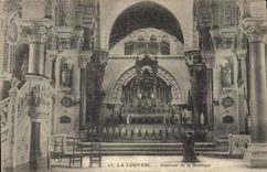 CPA La Louvesc Interieur de la Basilique 