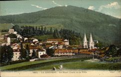 CPA La Louvesc Le Mont Chaix et la Ville 