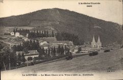 CPA La Louvesc Le Mont Chaix et la Ville 