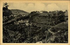 CPA La Louvesc Ardeche Jolie vue sur la Ville 