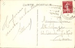 CPA La Louvesc Ardeche Tableau des Vues principales 