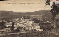CPA La Louvesc vue generale prise au Pied du Besset 